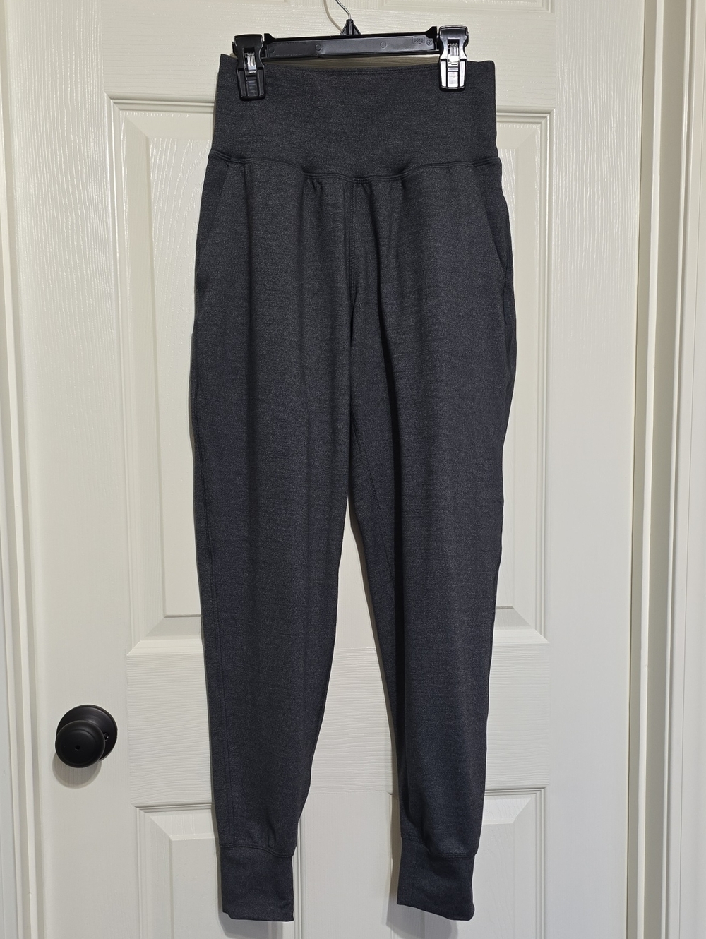 Under Armour Dark Charcoal High-Waist Jogger Pants